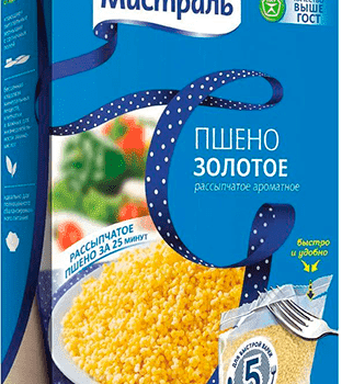 Пшено Золотое "Мистраль" 5х80гр