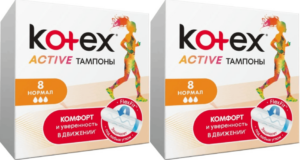 Тампоны KOTEX Нормал Эктив 8шт