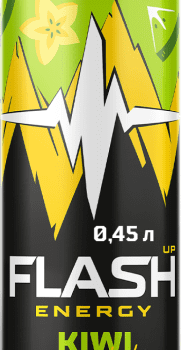 Flash Up Energy Kiwi-Carambola Банка 0,45