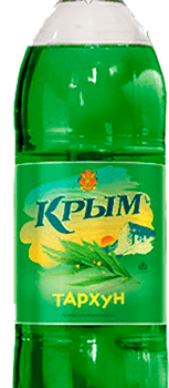 Напиток безалкогольный сильногазированный на ароматизаторах "Тархун", Крым, 1л