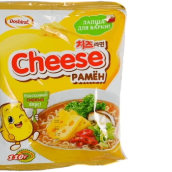 Лапша б/п Доширак "Cheese рамён"с сыром 110 гр брикет