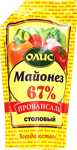 Майонез ОЛИС Провансаль стол.67% дпак 400 мл