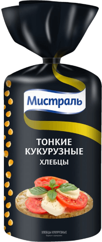 Хлебцы Мистраль Кукурузные 120г (шт.)