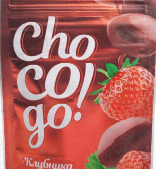 Клубника ChoCoGo в молочном шоколаде 100гр