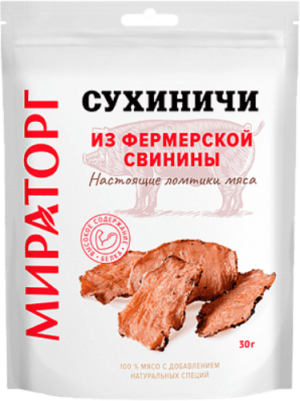 МХБ Сухиничи из свинины охл 40г*10