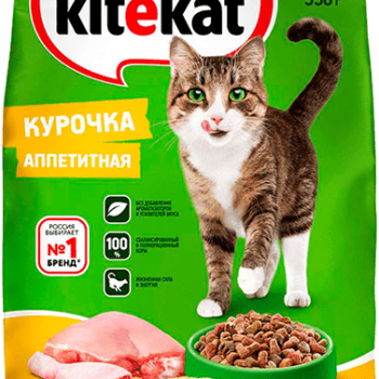 Kitekat Сух. 350г Курица