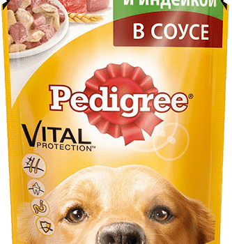 Pedigree Пауч 85 гр для вз.соб кролик/индейка