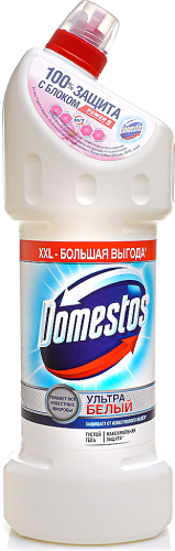 DOMESTOS д/туалета Ультра белый 1л