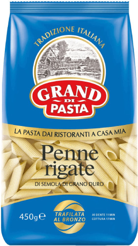 Макароны Grand di Pasta перья 500г